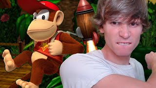 My First Playing as Diddy in Donkey Kong 64 [upl. by Karlotte]