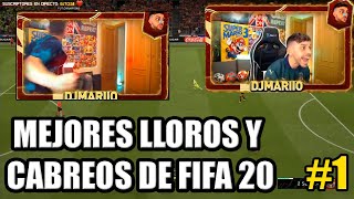 LOS MEJORES LLOROS Y CABREOS DE DjMaRiiO EN FIFA 20 1 [upl. by Imoan861]