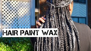 DOES MOFAJANG HAIR PAINT WAX WORK ON BRAIDS [upl. by Colwell912]