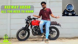 Keeway SR250  Ride Review  All you need to know  Hindi keeway sr250 benelli [upl. by Oirasor60]