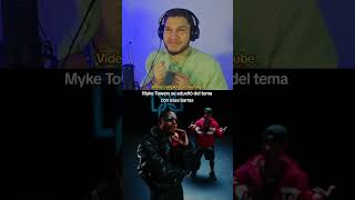 Myke Towers Rompio en Nueva Era con Duki shorts shortvideo reaction trap trending [upl. by Gavrilla220]