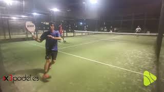 Partido amistoso Gerardo Ballesteros y Nacho Homs contra José Calet y Nachete Garrido [upl. by Leund]