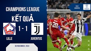 Lille vs Juventus  Lượt 4 Vòng 1 Champions League 2024 2025 [upl. by Dragelin]