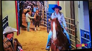 2023 NFR Barrel Racing Round 10 RECORDS MADE nfr nfrfinals [upl. by Diego598]