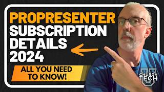 ProPresenter Subscription Details 2024 [upl. by Kauslick]