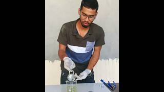 Nitric Acid vs Lock 😲 shorts chemical experiment viral [upl. by Norag]