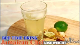 Bed Time Drink How To Make Overnight Drink Lose Belly Fat  Recipes By Chef Ricardo [upl. by Nnahteb4]