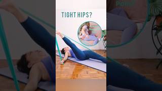 Burdened by hip pain Lets release with these pilates moves pilatesmatwork hippainrelief [upl. by Aniram]