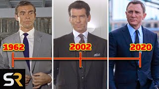 The James Bond Timeline Explained From 1962 To 2020 [upl. by Enytnoel]