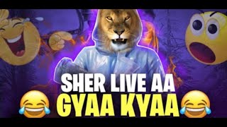 SHER IS LIVE  RUSH GAMEPLAY WITH SHER IS LIVE  BGMI🤓😝 [upl. by Htesil]