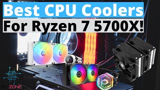 Best CPU Coolers For Ryzen 7 5700X  TOP 3 [upl. by Herta772]