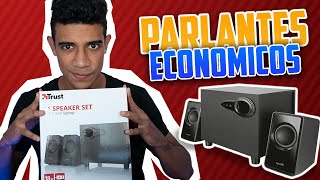 LOS MEJORES ALTAVOCES PARA PC ECONÓMICOS 💰 2021  Trust 21 Speakers Set [upl. by Elbam176]