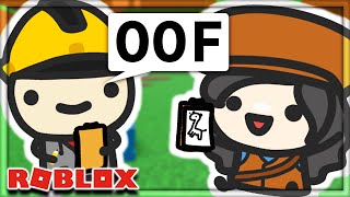 The New OOF Sound Roblox Animation [upl. by Attenaz]