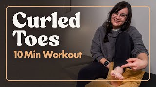 Decrease Toe Curling After Stroke  10 Min Workout [upl. by Dleifyar]