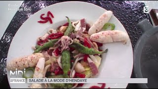 RECETTE  Salade à la mode dHendaye [upl. by Yrag]