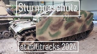 Sturmgeschütz at militracks 2024 museum ww2 ww2history panzer [upl. by Melgar]