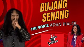 Lagu bujang senang di pentas THE VOICE Tahniah anak muda dari Malaysia ini semua juri terkejut [upl. by Aaronson]