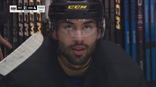 Arshdeep Bains First NHL Goal 42 vs Penguins Oct 26 2024 ALL CALLS [upl. by Dorej]