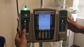 Staff Training Alaris IV Pump Settings for RH Preeclamppsia [upl. by Idnal]