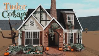 Bloxburg  Tudor Autumnal Cottage  70k Exterior House Build 🎃🍁 [upl. by Relyhs316]