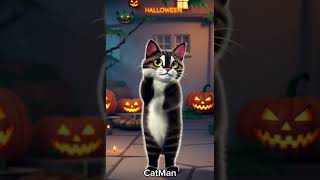 Funny Cat Dancing Halloween 2024 Kitten Cat dancing Christmas Cute Kitten Cat dancing catshorts [upl. by Imotih798]