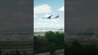 Discover im Anflug auf Airport Frankfurt über die A3 planespotting shortsvideo [upl. by Cordeelia193]