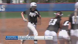 HIGH SCHOOL SPORTS Quarterfinal baseball and softball in NE Kansas [upl. by Dorren]