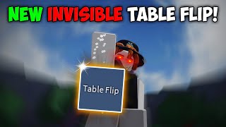 THIS IS THE BEST WAY TO HIDE YOUR TABLEFLIP FROM YOUR OPPONENTS 🔥  The Strongest Battlegrounds [upl. by Soisanahta476]