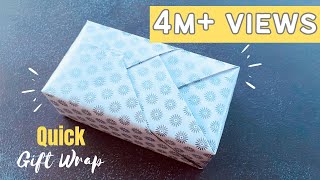 Easy Gift Wrapping  DIY Gift Packing Idea  Gift Wrap Idea for any Occasion giftwrap [upl. by Janean]