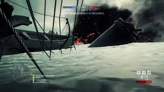 Flying Destroyer in Battlefield 1 [upl. by Esilanna]