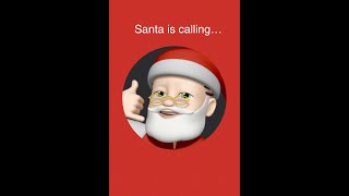 Phone Call From Santa For Being Good [upl. by Weinshienk]