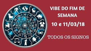 TAROT☆VIBE DO FIM DE SEMANA  TODOS OS SIGNOS [upl. by Ecnal60]