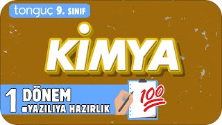 9Sınıf Kimya 1Dönem 1Yazılıya Hazırlık 📑 2025 [upl. by Dnamron]