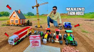 I Build a Big Farm House Using RC Vehicles  Chatpat toy TV [upl. by Lore629]