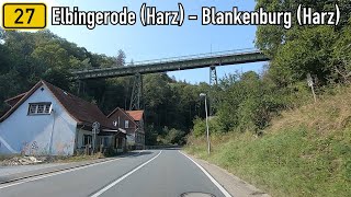 Germany B27 Elbingerode Harz  Blankenburg Harz [upl. by Meryl]