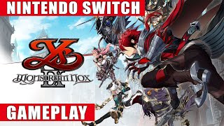 Ys IX Monstrum Nox Nintendo Switch Gameplay [upl. by Eisinger]