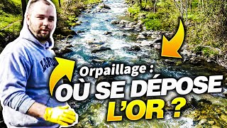 Orpaillage  Où se dépose lor dans les rivières [upl. by Atteoj642]