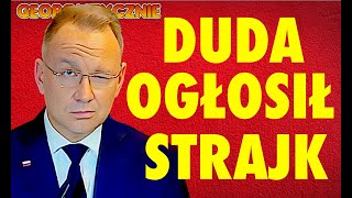 Andrzej Duda ogłasza strajk konstytucyjny celowo blokując powołanie ambasadora z Izraelu [upl. by Evan]