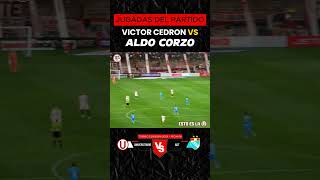 ALDO CORZO VS VICTOR CEDRON ydaleu universitariodedeportes [upl. by Faxan]