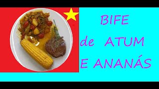 Bifes de AtumExquisitosThunfischsteak´s [upl. by Karlik]