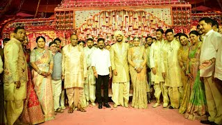 CM Revanth Reddy attend Malla Reddy Grand Daughter Marriage  Public News Telangana [upl. by Piers280]