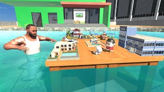 Franklin Found Tiny Shinchan City In Indian Bike Driving 3D [upl. by Winikka374]