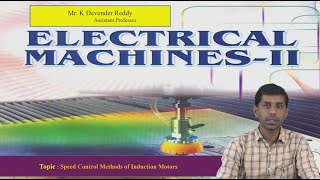 Speed Control Methods of Induction Motors by MrK Devender Reddy [upl. by Micheline]