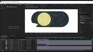 DayNight switch button Aftereffect tutorial [upl. by Tarrah517]