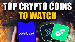 Top Crypto Coins to Watch After Coinbase’s Latest Listing Announcement [upl. by Wulf]