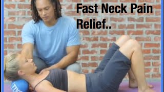 SubOccipital Neck Pain Release  Neck Pain Relief Exercise [upl. by Lorianna885]