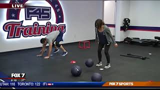 Getting in shape at F45 Training  12019 [upl. by Aineles126]