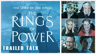 The Lord of the Rings The Rings of Power Trailer Reaction amp Breakdown  TRAILER TALK LIVE [upl. by Latreece]