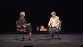 An Evening with Sarah Waters chaired by Caroline Beck DBF2018 [upl. by Anirroc]