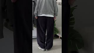 Corduroy wide pants [upl. by Fellner]